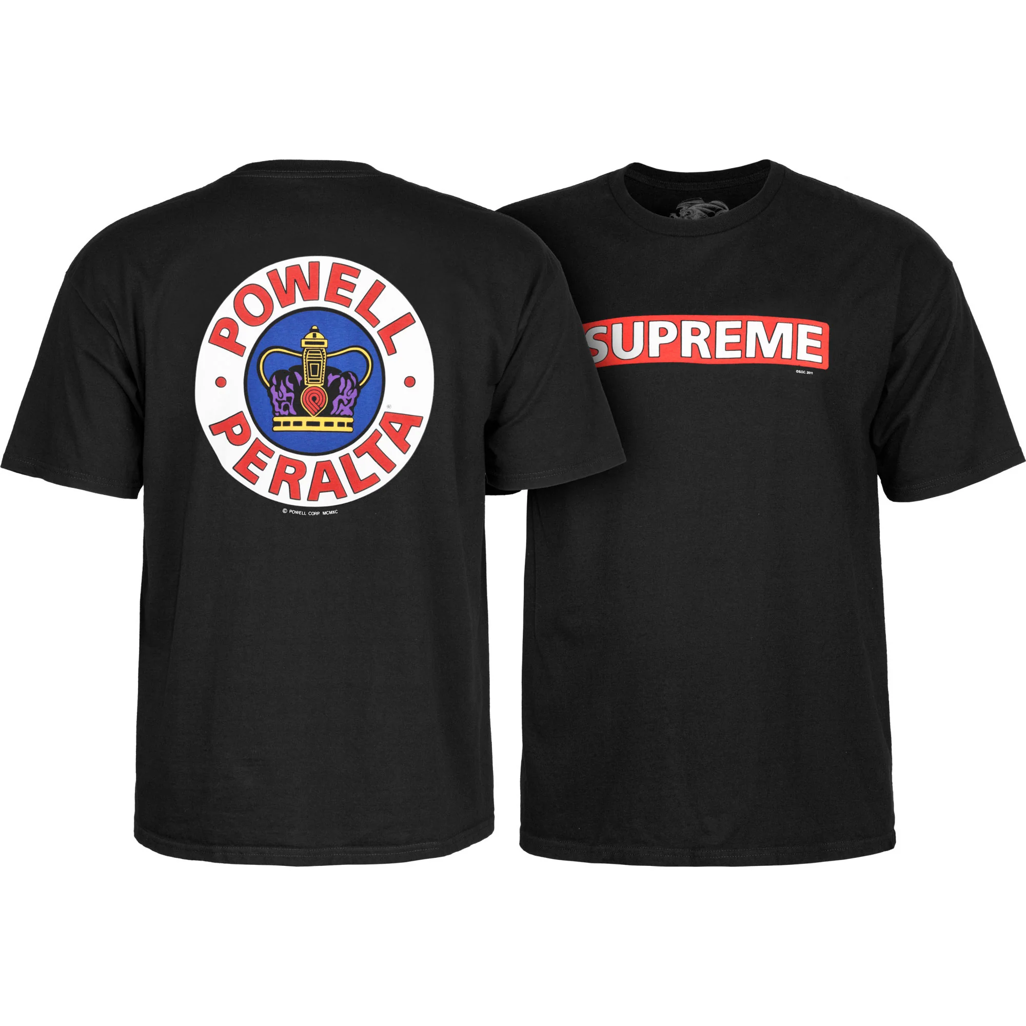 Powell Peralta Skateboards Shirt Supreme Black