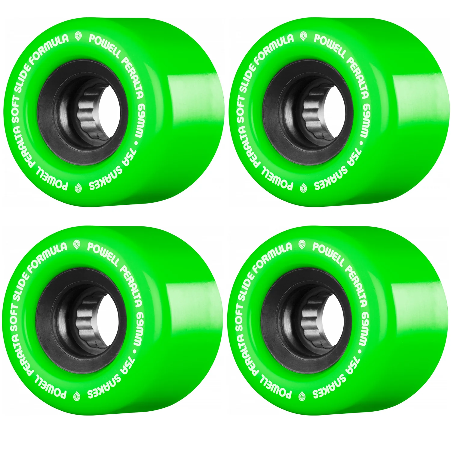 Powell Peralta Wheels Snakes Green 69mm 75A