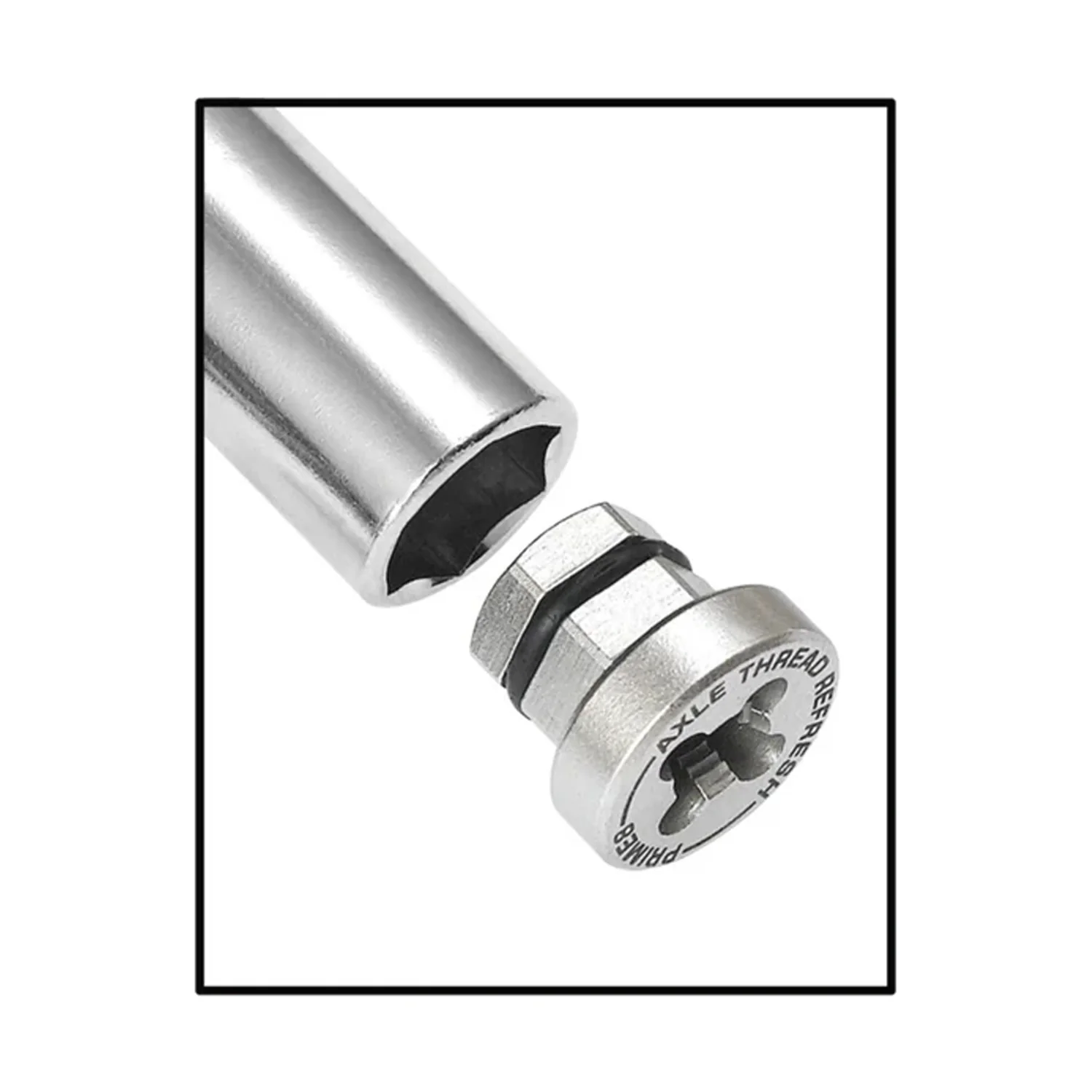 Prime8 Skateboard Tool Universal Axle Rethreader Adapter - Image 4