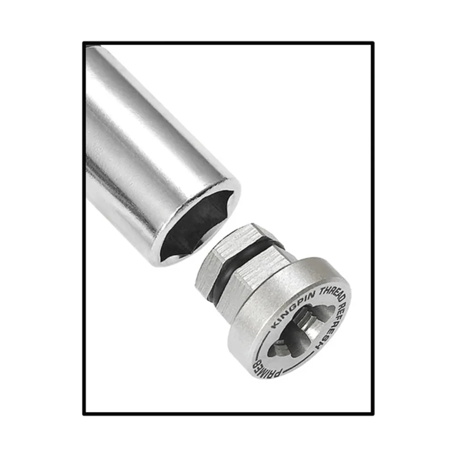 Prime8 Skateboard Tool Universal Kingpin Rethreader Adapter - Image 4