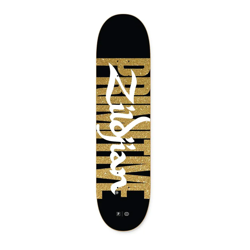 Primitive Deck Zildjian Unite Black/Gold Glitter 8.38"