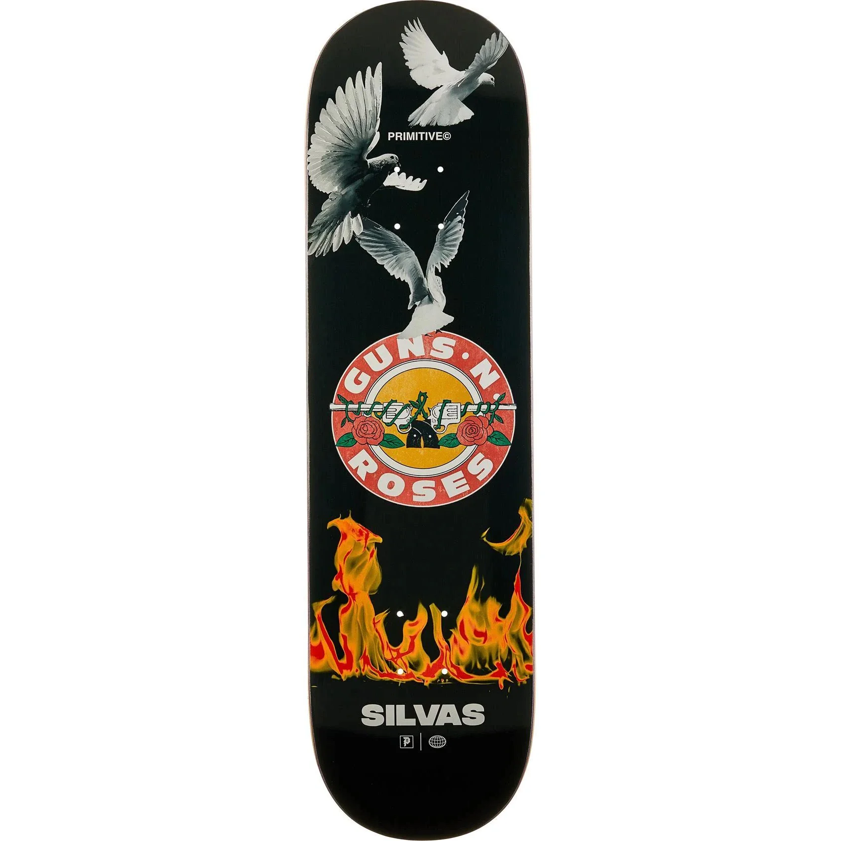Primitive Skateboard Complete Silvas GNR Next Door 8.38" - Image 2