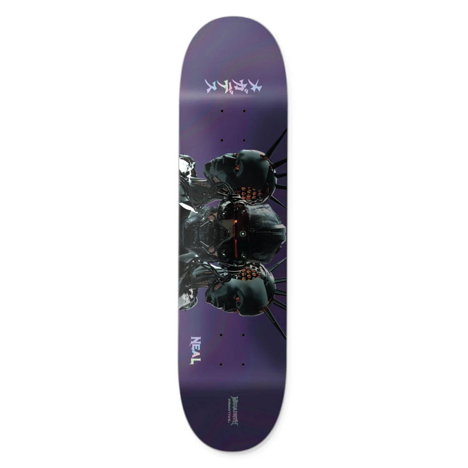Primitive Skateboard Deck Megadeth Neal Threat 8.38" x 31.88"