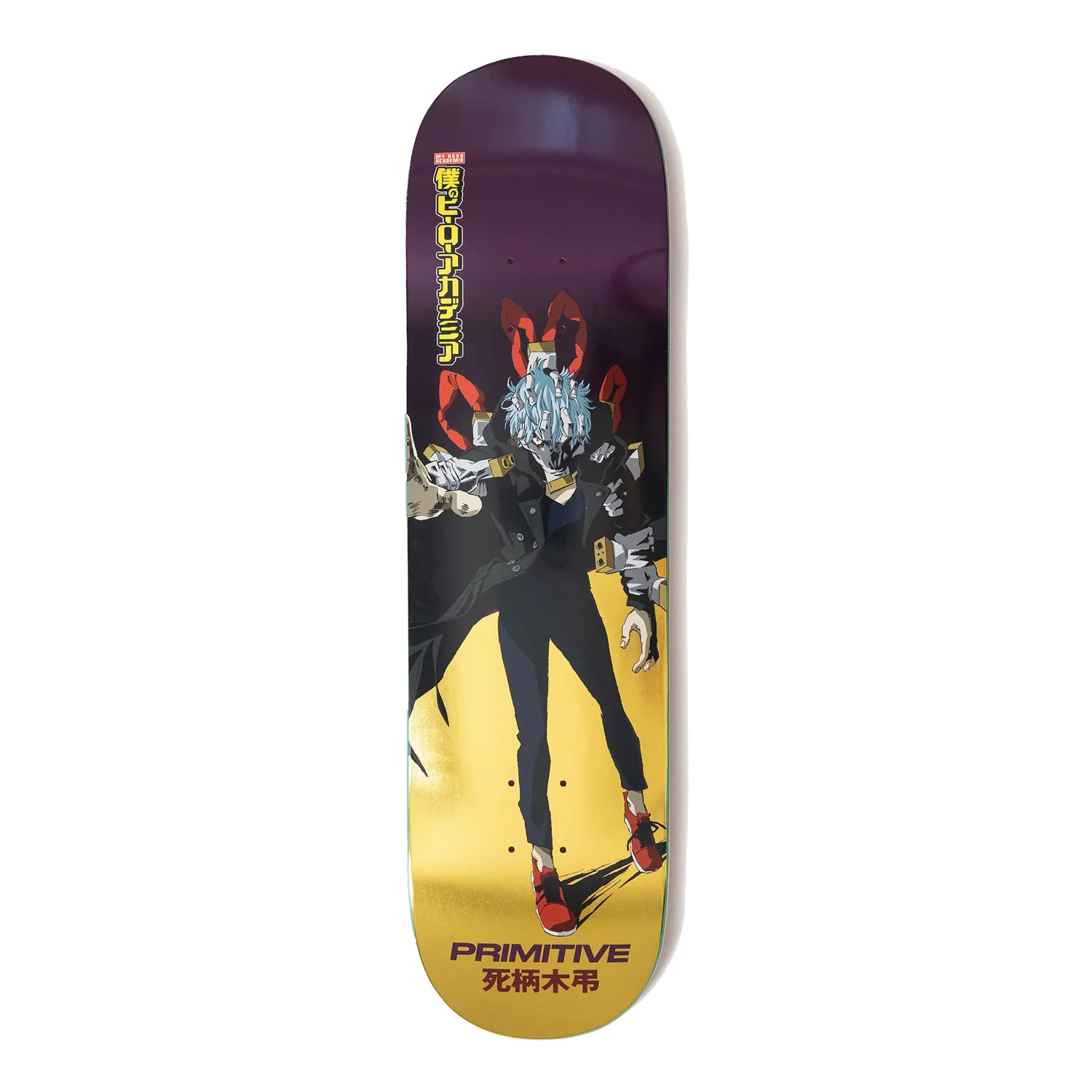 Primitive Skateboard Deck My Hero Academia Tomura Shigaraki 8.38"