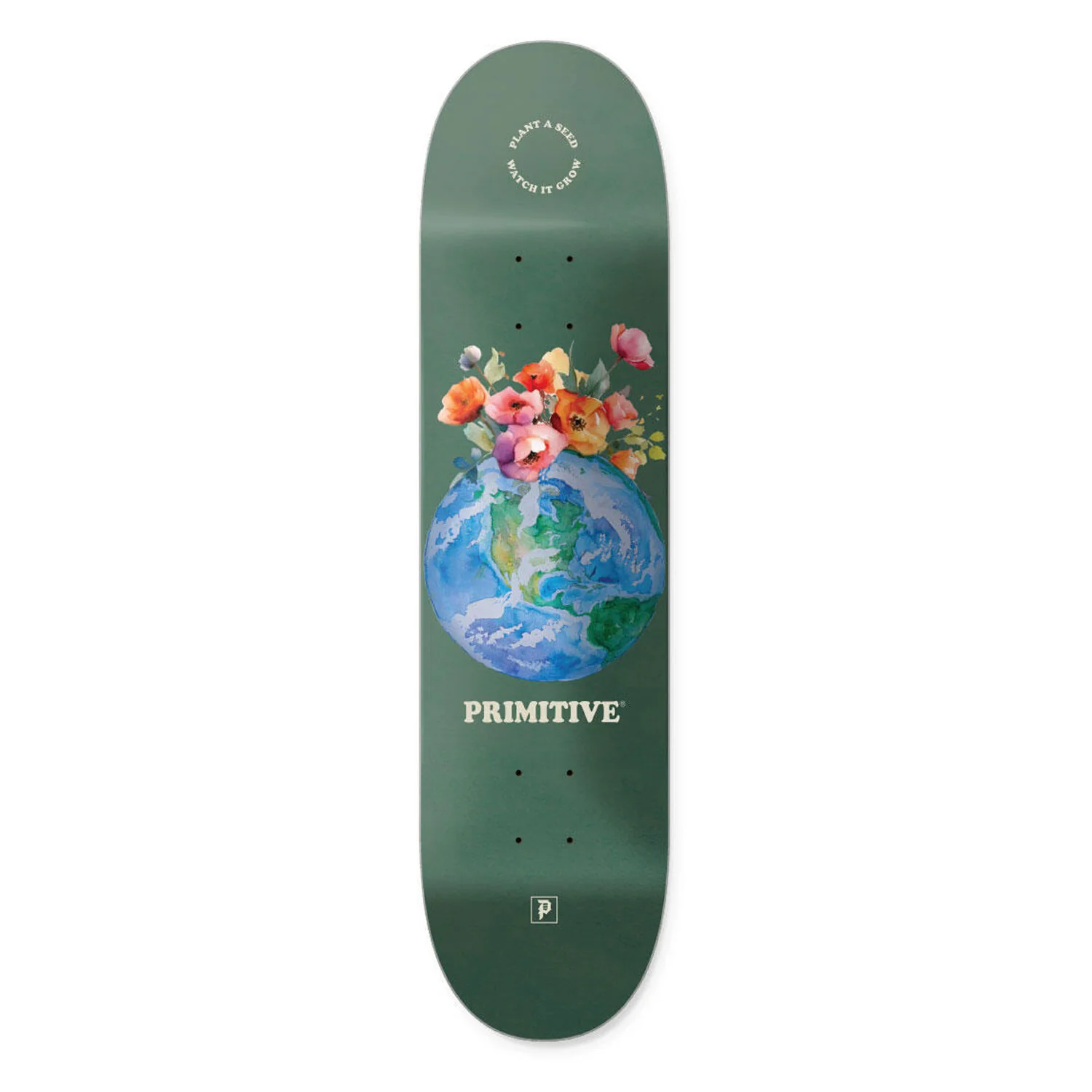Primitive Skateboard Deck Seed Team 8.5" x 32"