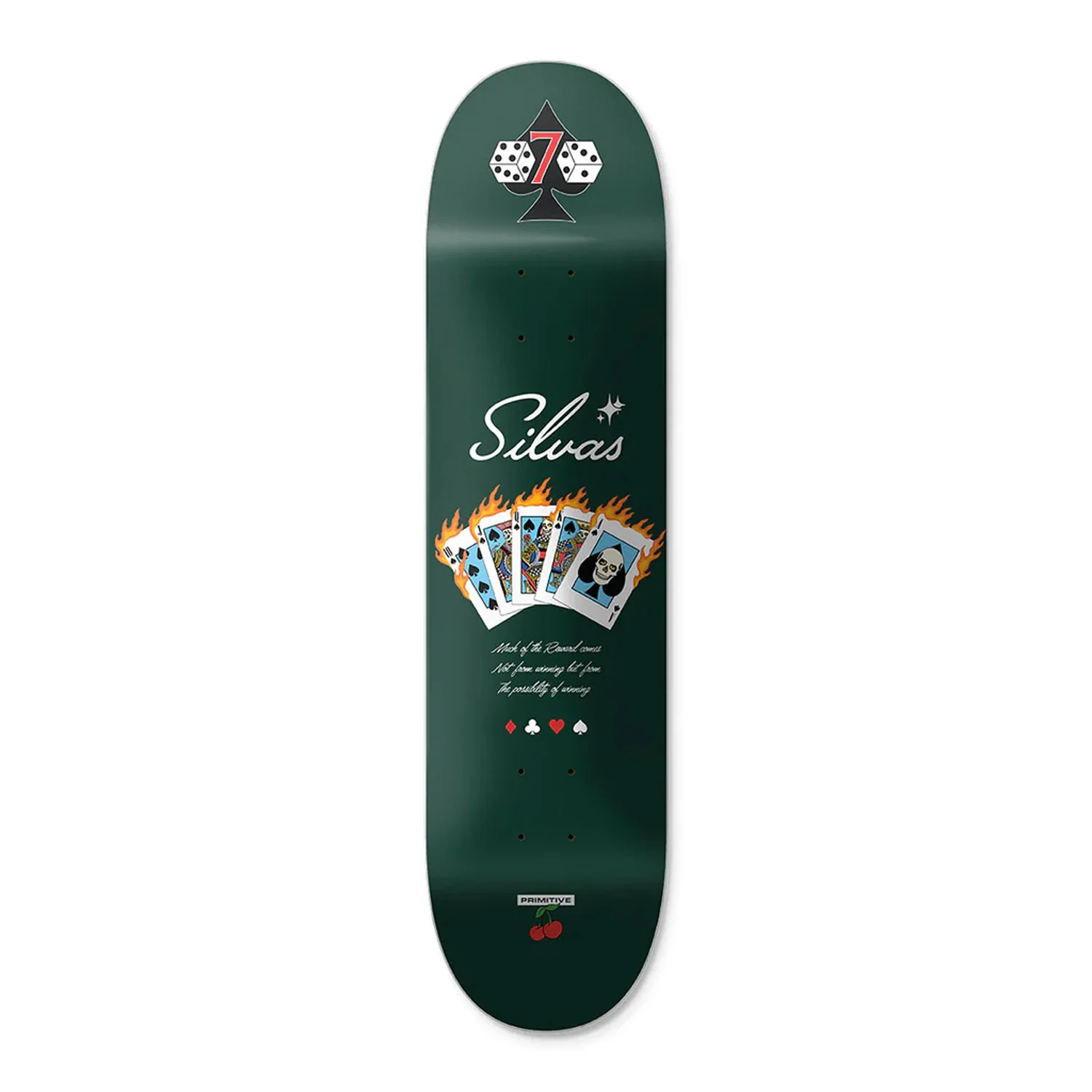 Primitive Skateboard Deck Silvas Royal 8.25" x 31.875"