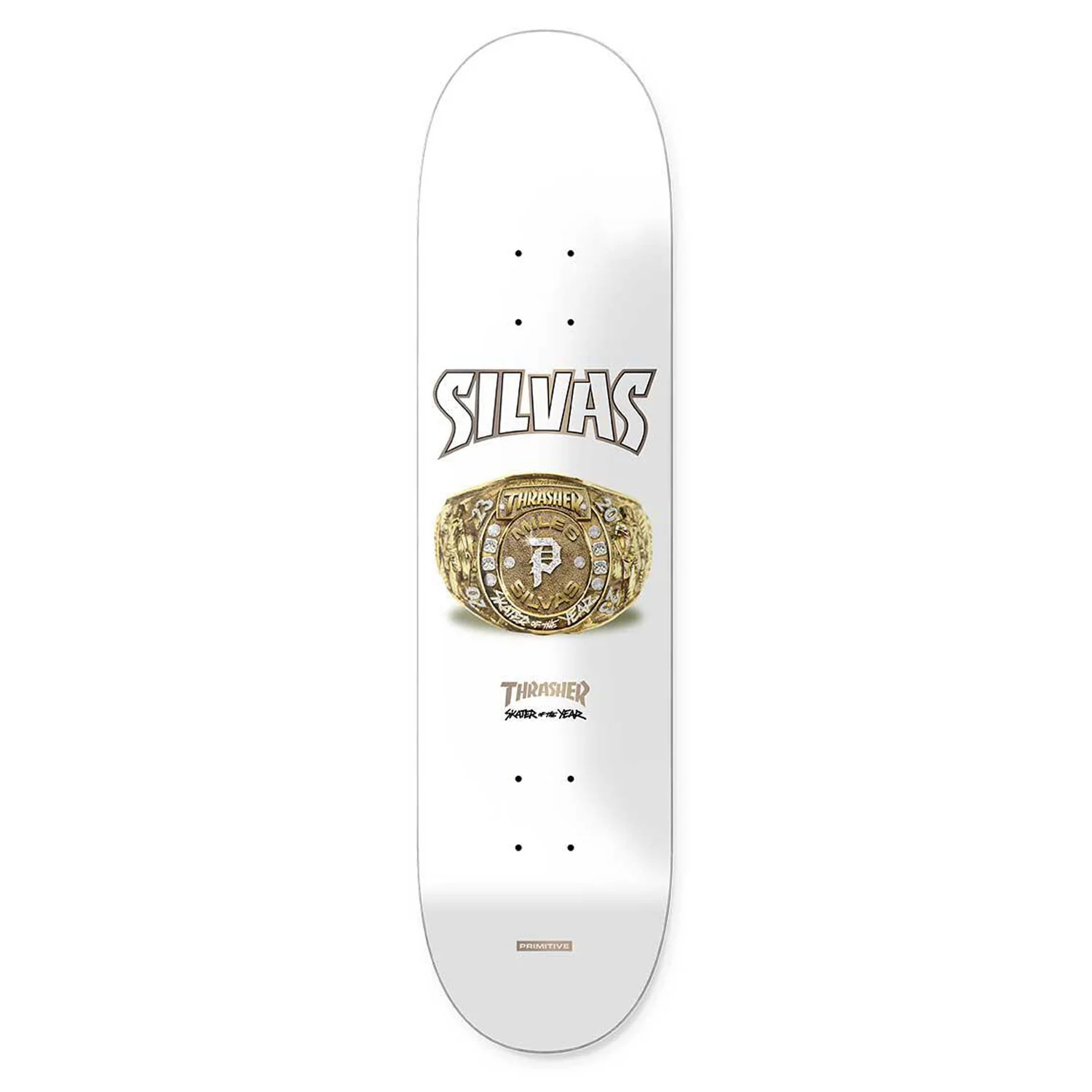 Primitive Skateboard Deck Thrasher Silvas Soty 8.5" x 32"