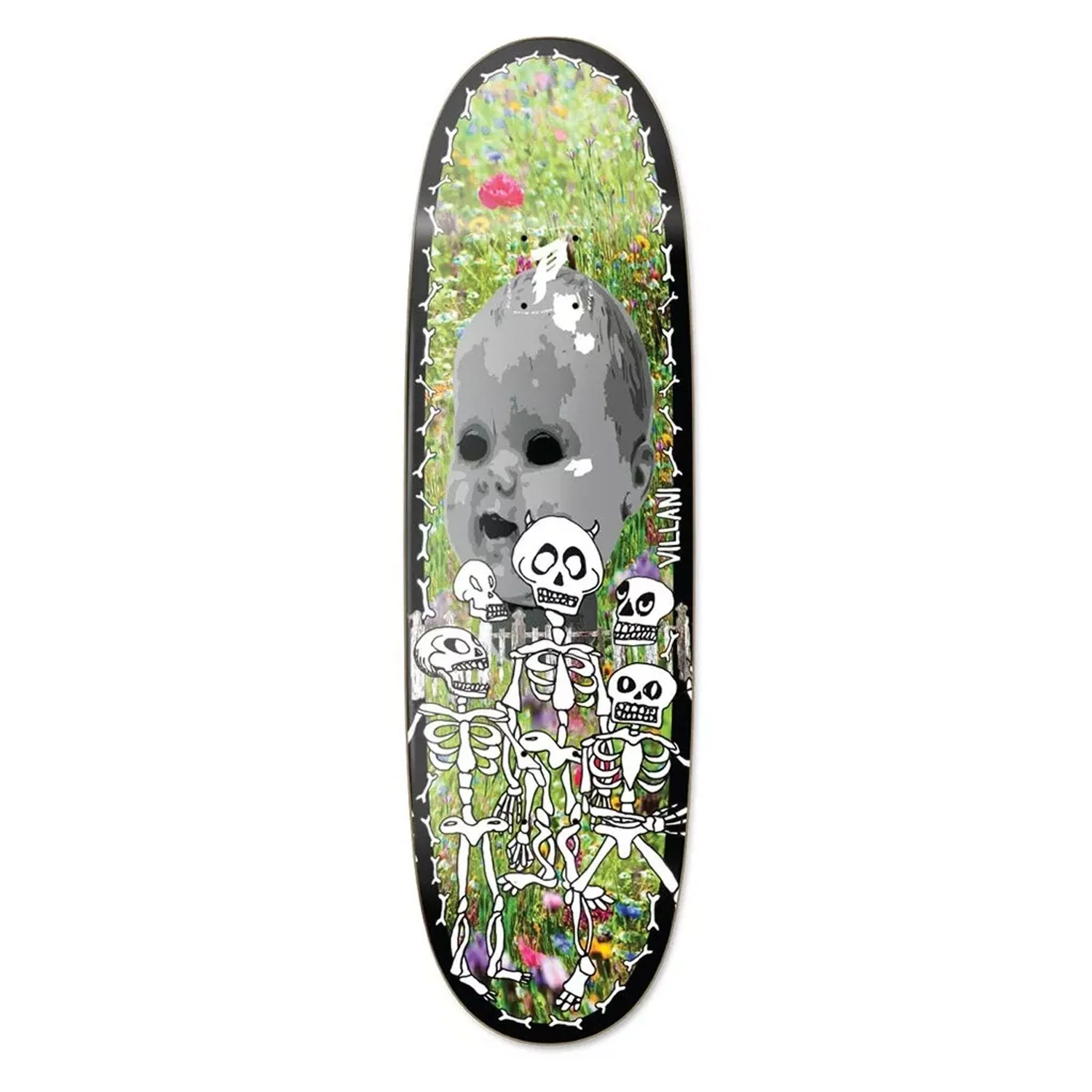 Primitive Skateboard Deck Villani Play Nice Egg 9.125" x 32"
