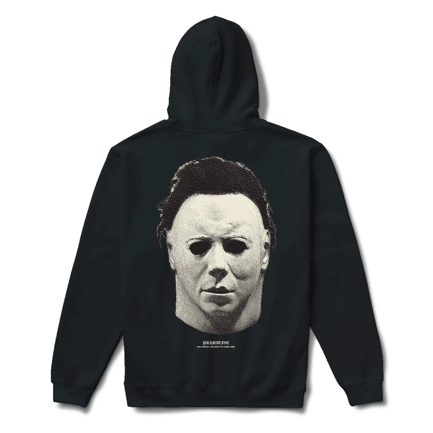 Primitive Skateboard Sweatshirt Mask Pullover Hoody Black