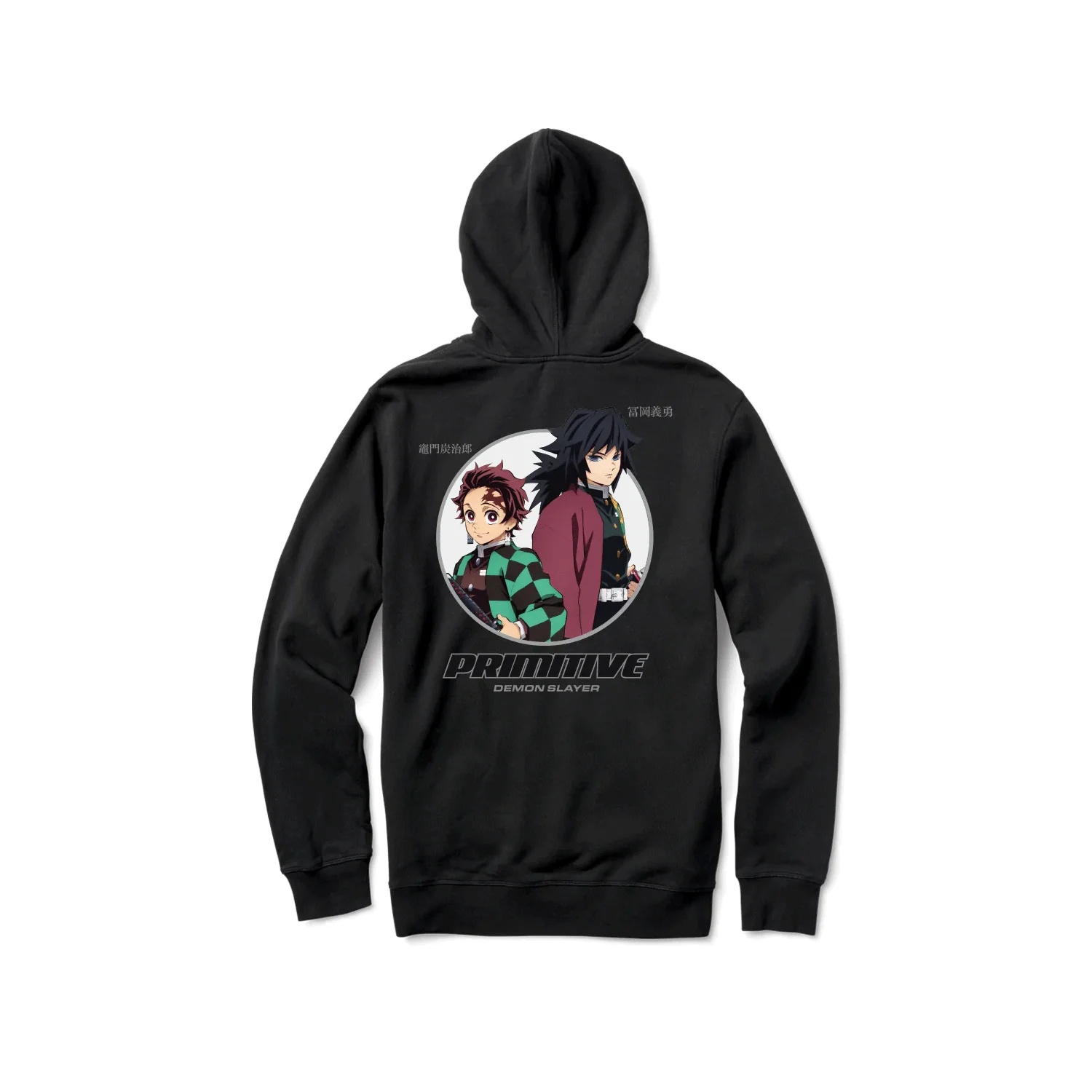 Primitive Skateboards Hoody Demon Slayer Black