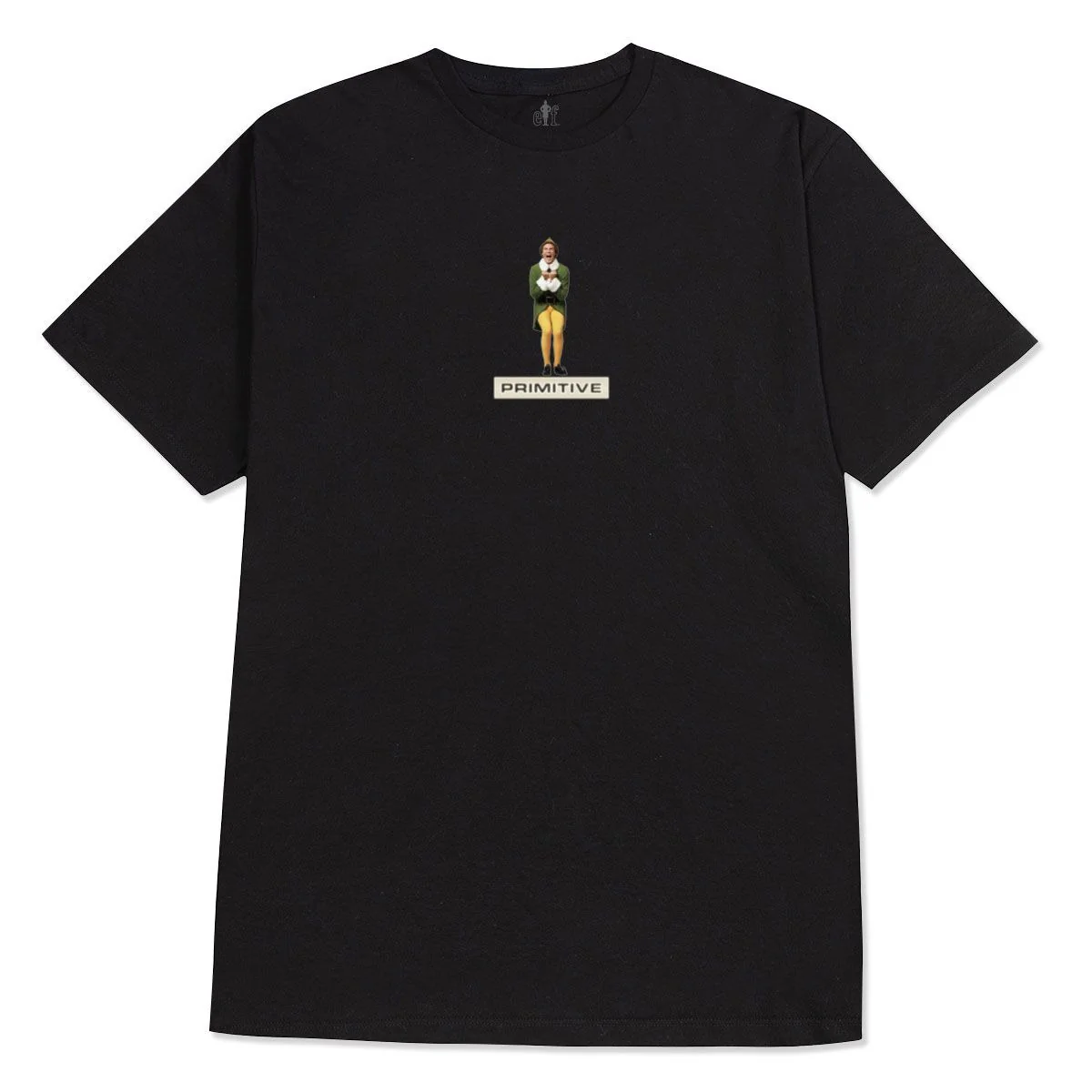 Primitive Skateboards x Elf Shirt Jolly Black - Image 2