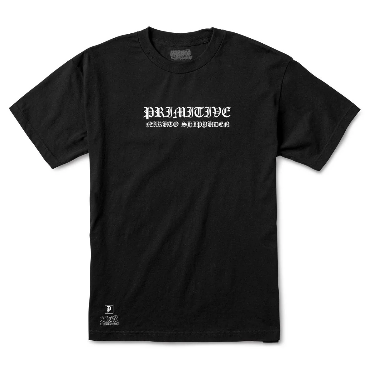 Primitive Skateboards X Naruto Shirt Hiden Black - Image 2