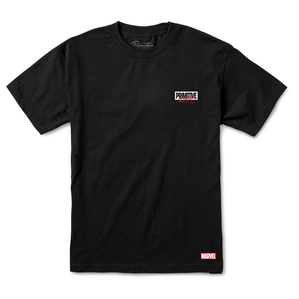 Primitive Tee Shirt Moebius Marvel Iron Man Black - Image 2