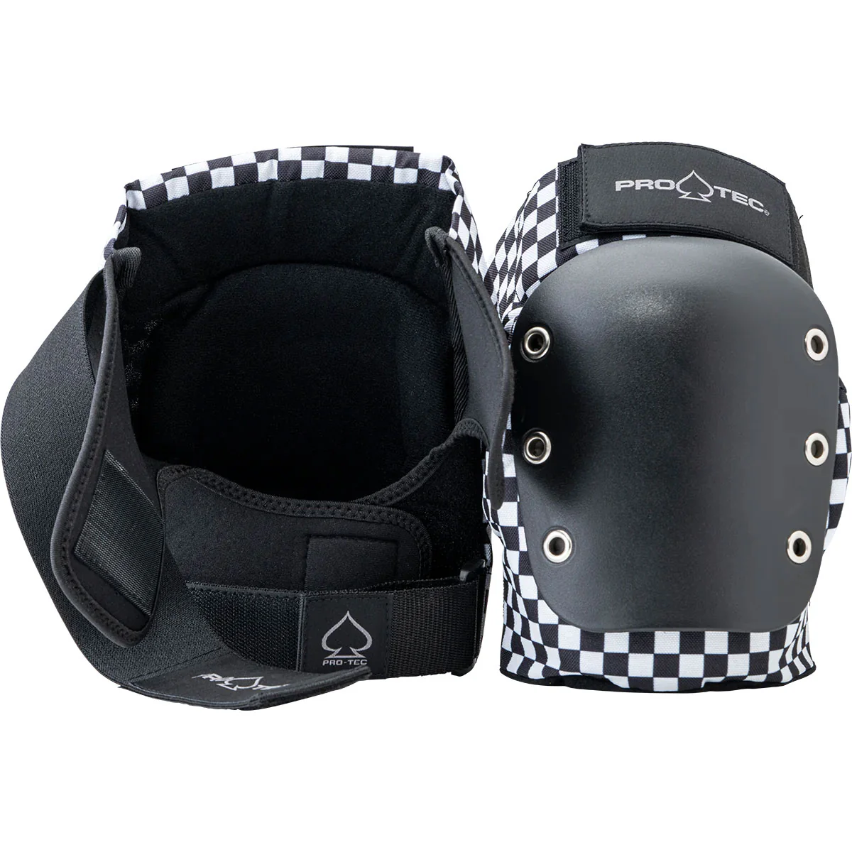 Pro Tec Skateboard Pads Combo Knee/Elbow 2 Pack Checker Size S - Image 2