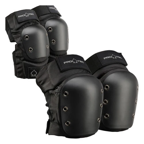 Pro Tec Street Knee/Elbow Pads Set Black Size M - Image 2
