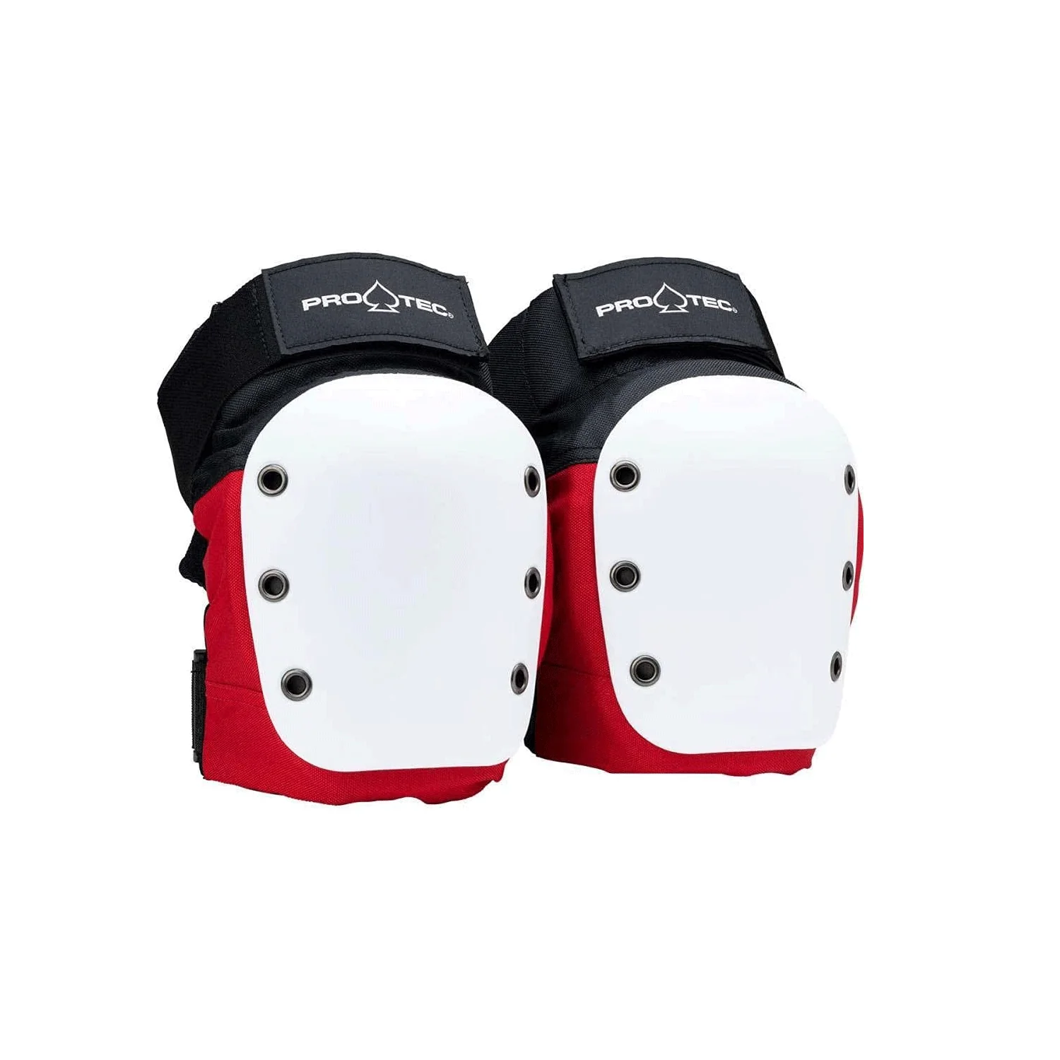 Pro Tec Street Knee Pads Red/White/Black Size M