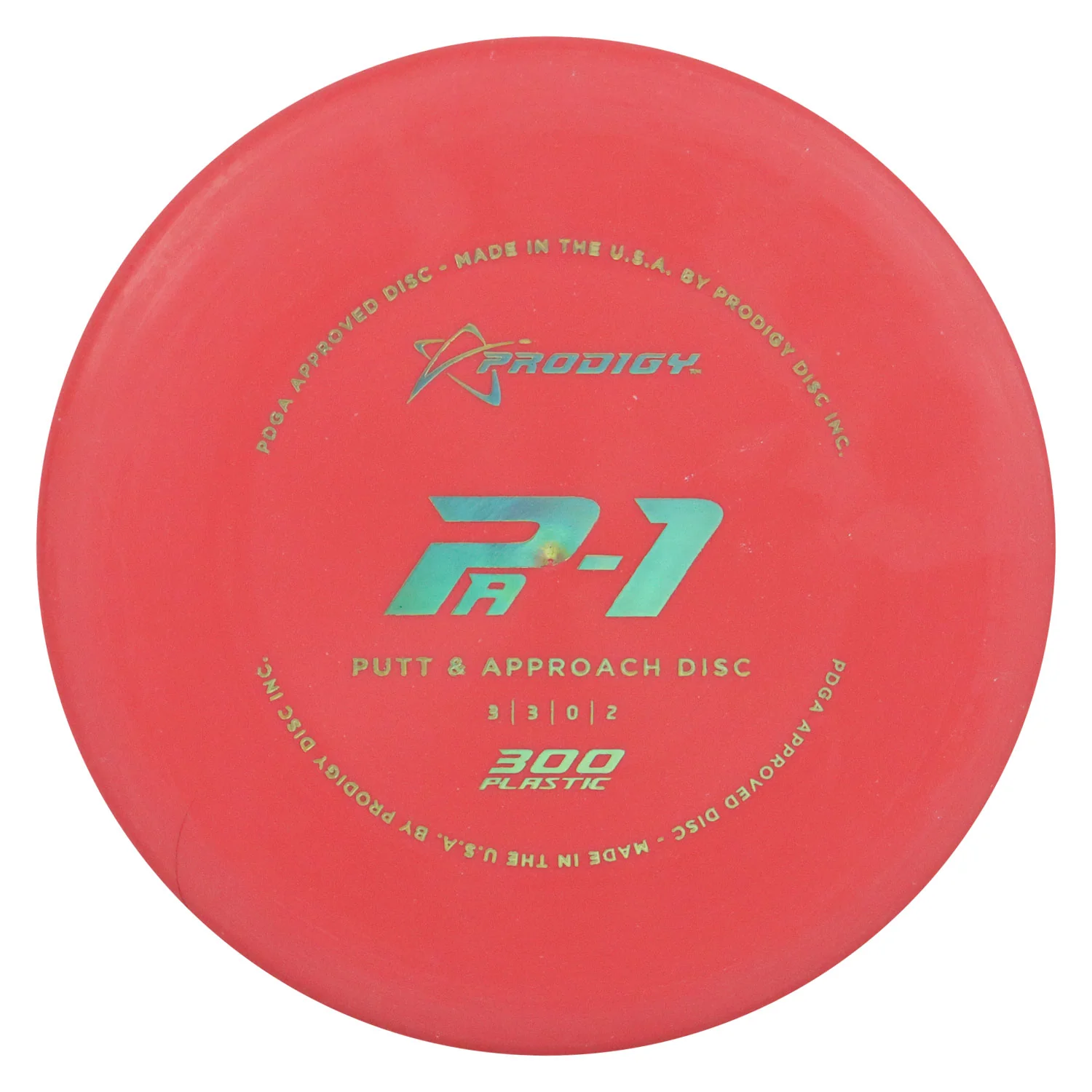 Prodigy Disc Golf 300 PA-1 Putter 3/3/0/2 - Choose Exact Disc - Image 2