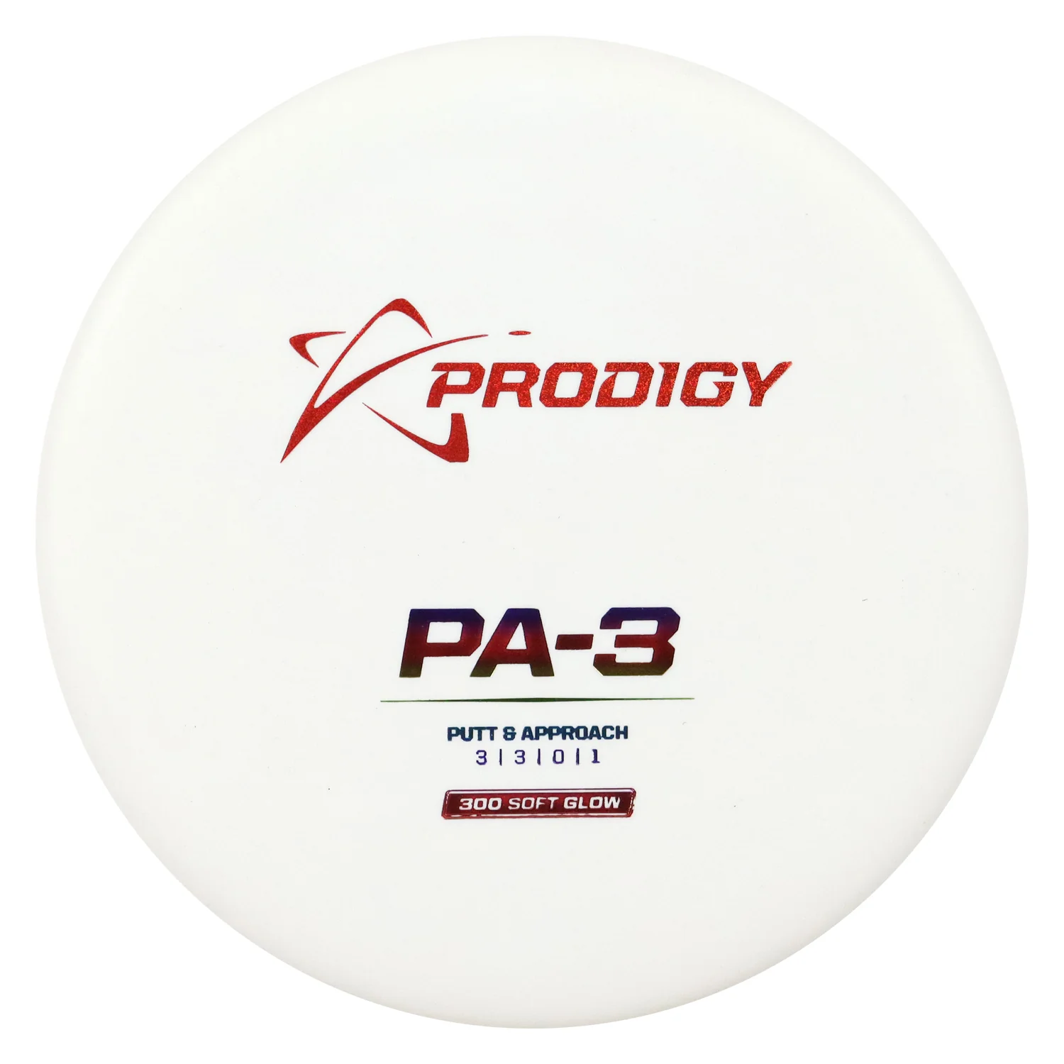 Prodigy Disc Golf 300 Soft Glow PA-3 Putter 3/3/0/1 - Choose Exact Disc - Image 4