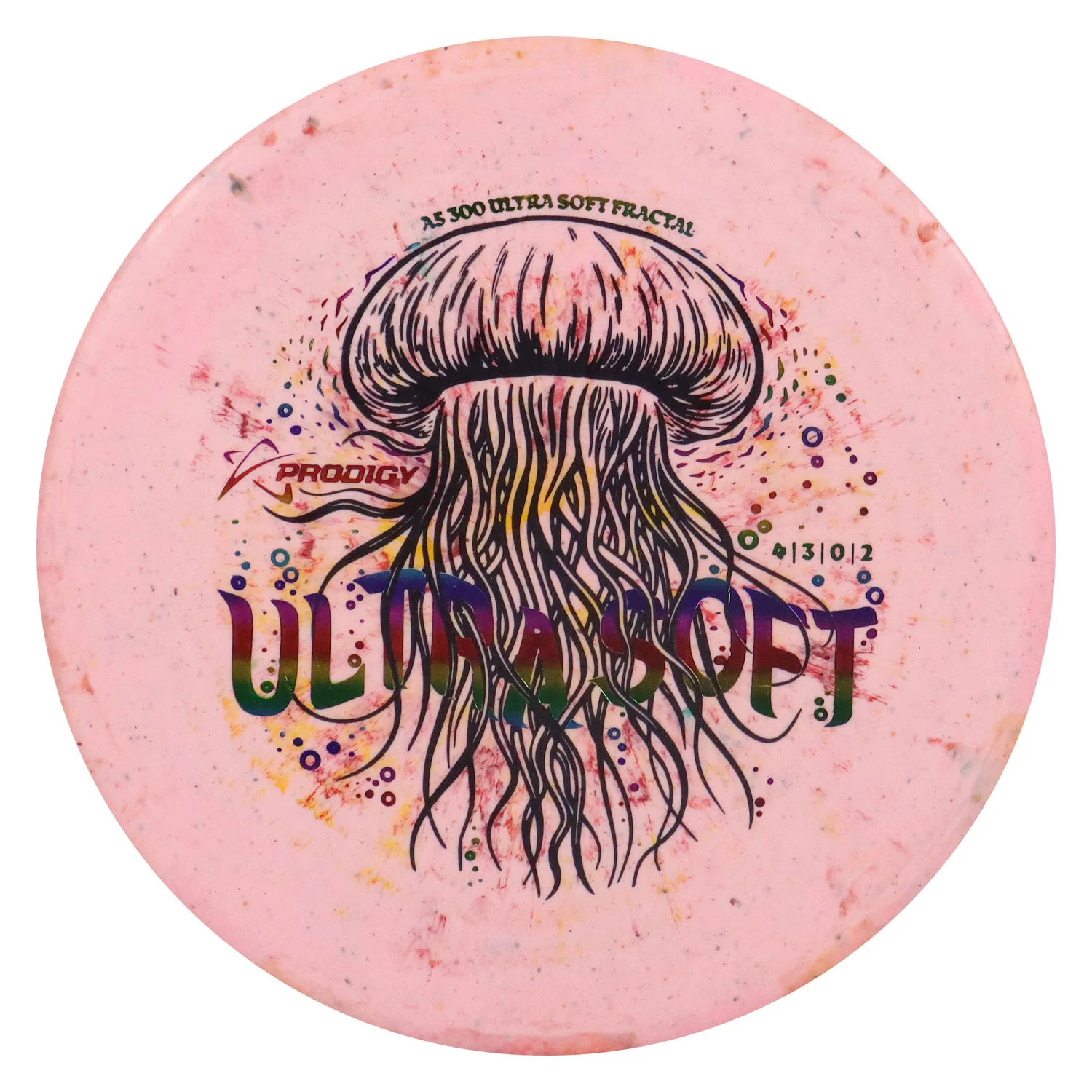 Prodigy Disc Golf 300 Ultra Soft Color Fractal Plastic A5 Twilight Tide Stamp Putter 4/3/0/2 - Choose Exact Disc - Image 3