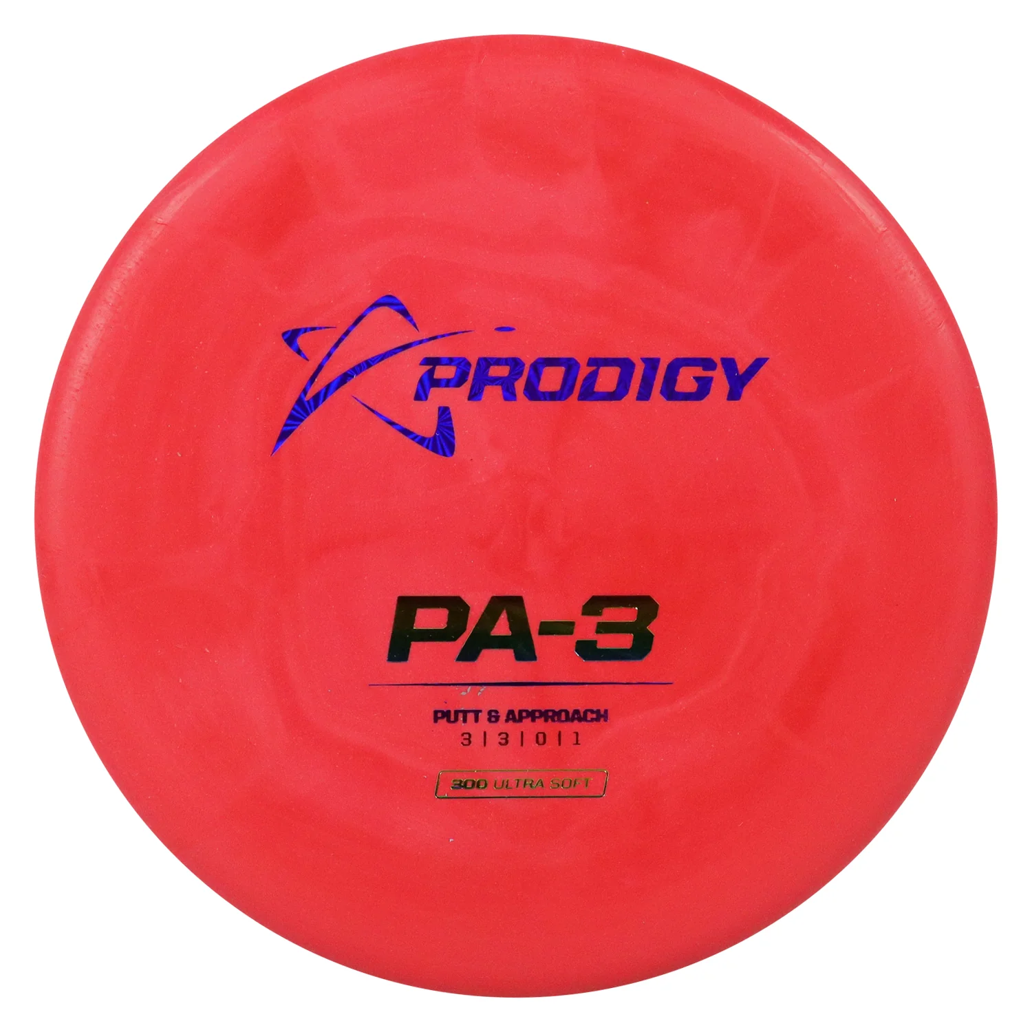 Prodigy Disc Golf 300 Ultra Soft PA-3 Putter 3/3/0/1 - Image 3