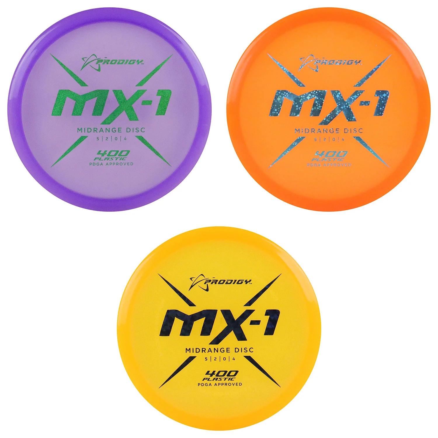 Prodigy Disc Golf 400 MX-1 Midrange Disc 5/2/0/4 - Choose Exact Disc