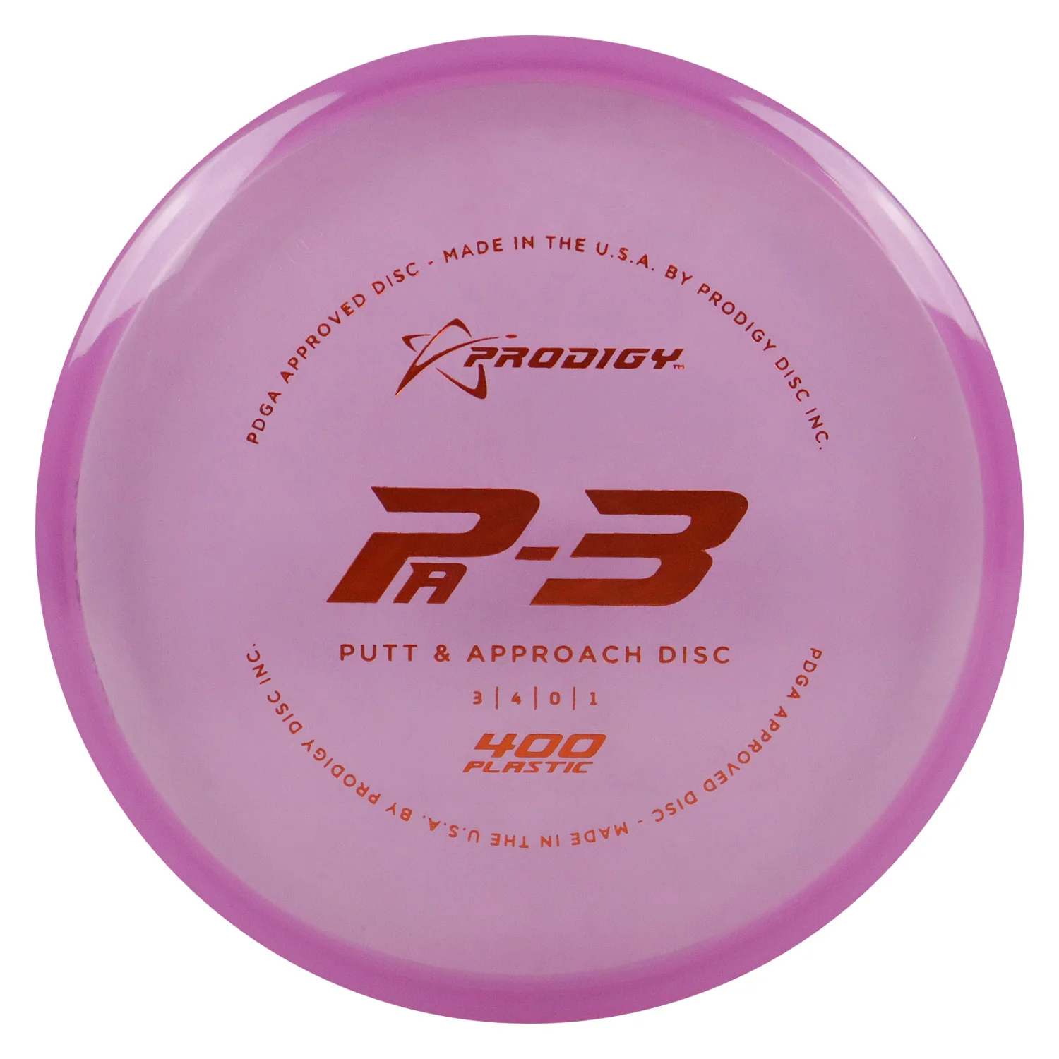 Prodigy Disc Golf 400 PA-3 Putter 3/4/0/1 - Choose Exact Disc - Image 6