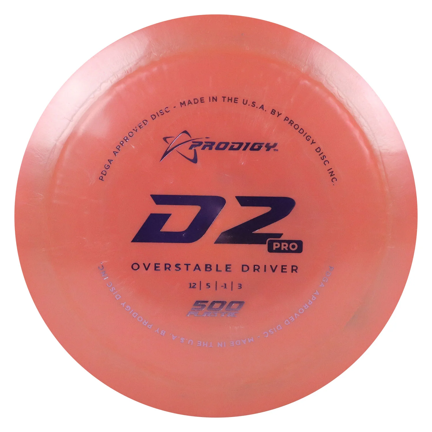 Prodigy Disc Golf 500 D2 Pro Distance Driver 12/5/-1/3 - Choose Exact Disc - Image 4