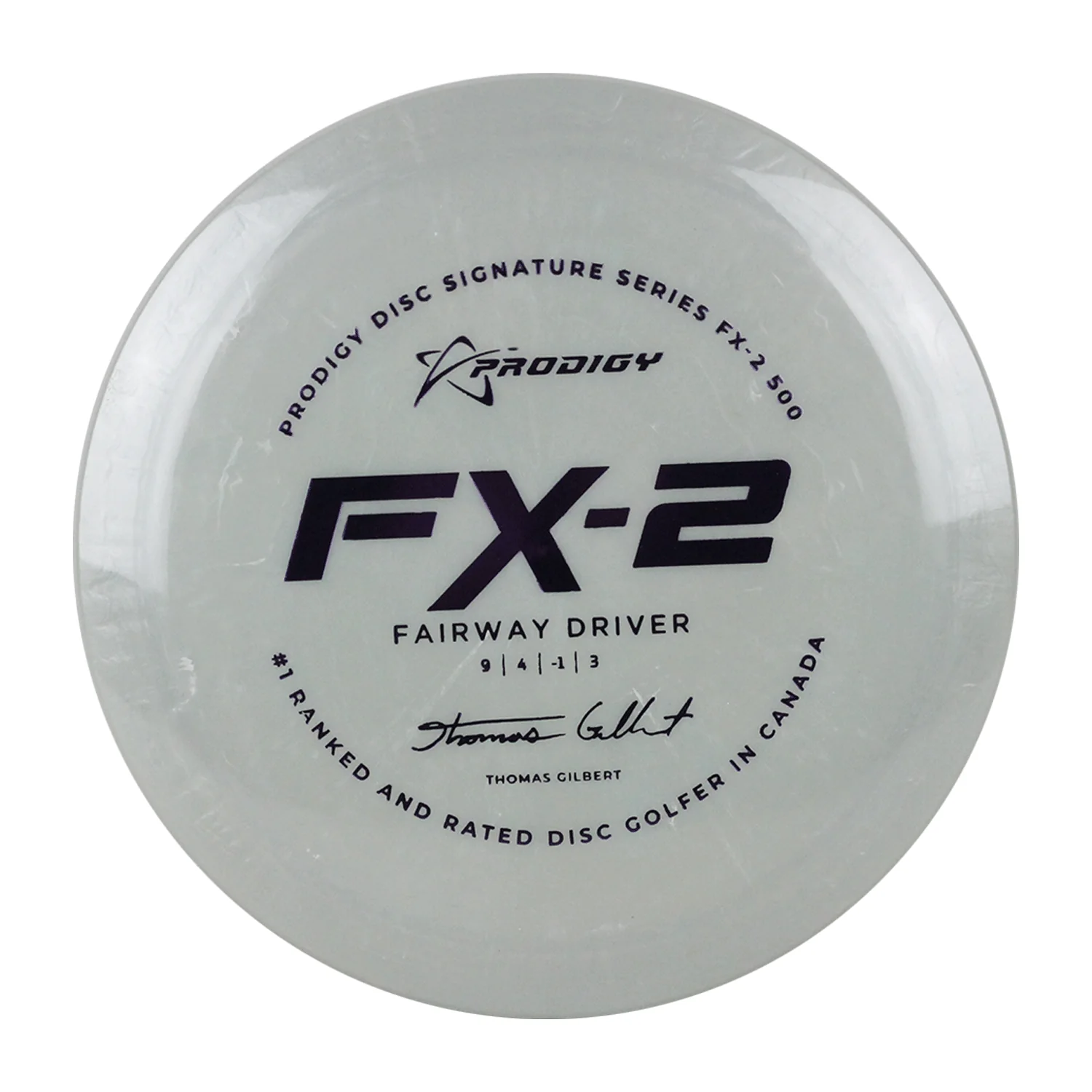 Prodigy Disc Golf FX-2 500 Thomas Gilbert 2022 Signature Fairway 9/4/-1/3 - Choose Exact Disc - Image 2