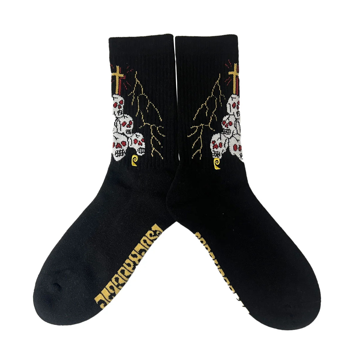Psockadelic Skateboard Socks Dying to Live