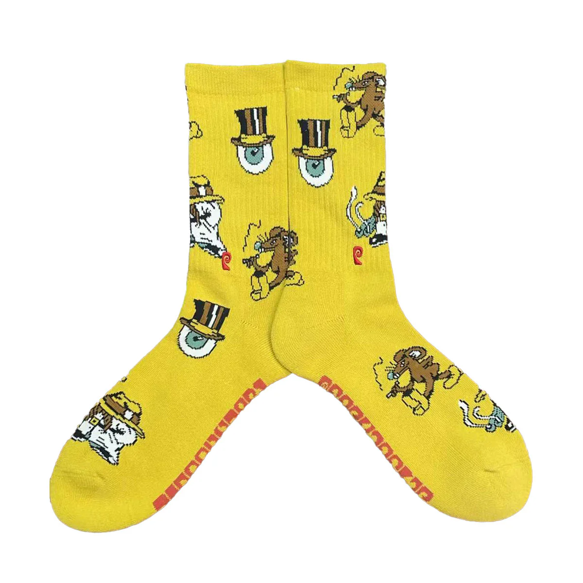 Psockadelic Skateboard Socks Gang Gang