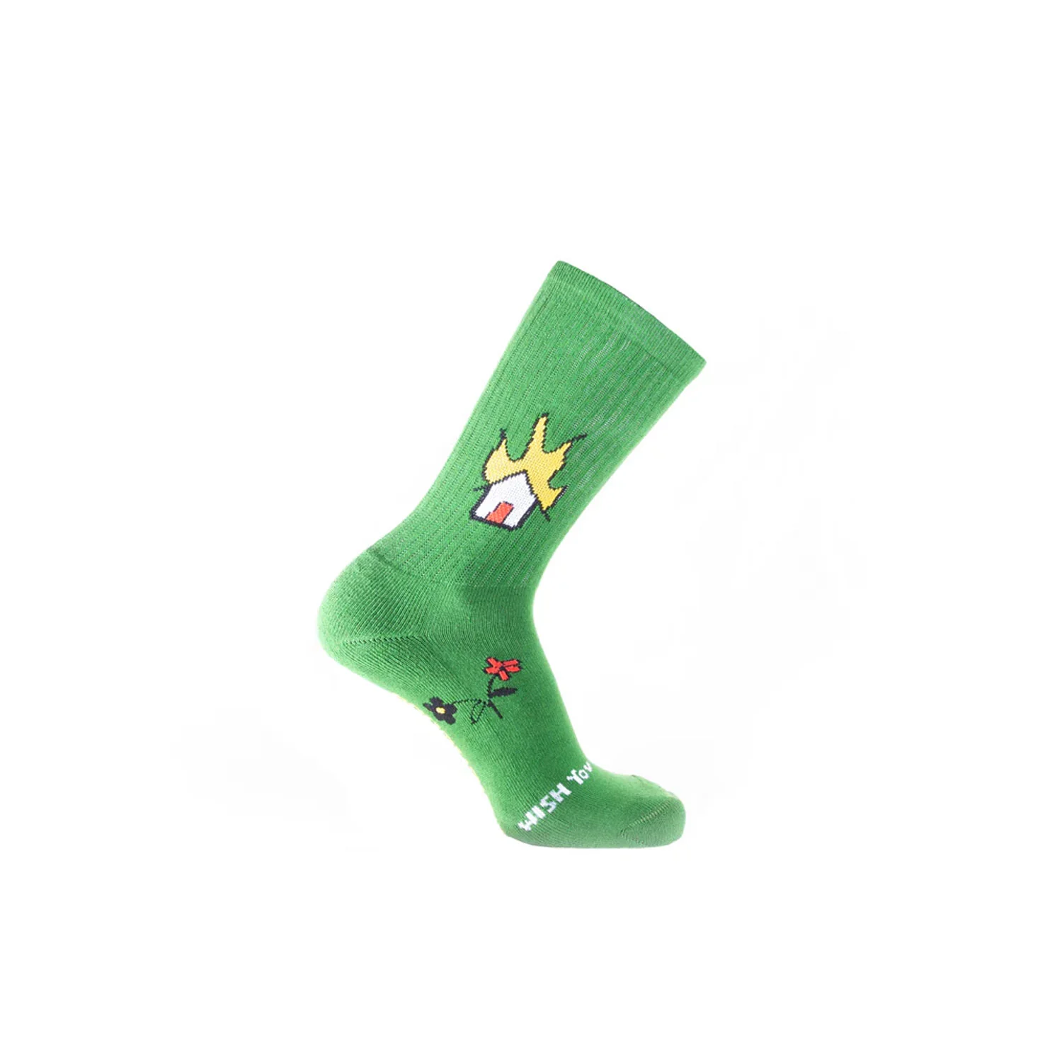 Psockadelic Skateboard Socks Wish U Were Here - Image 2
