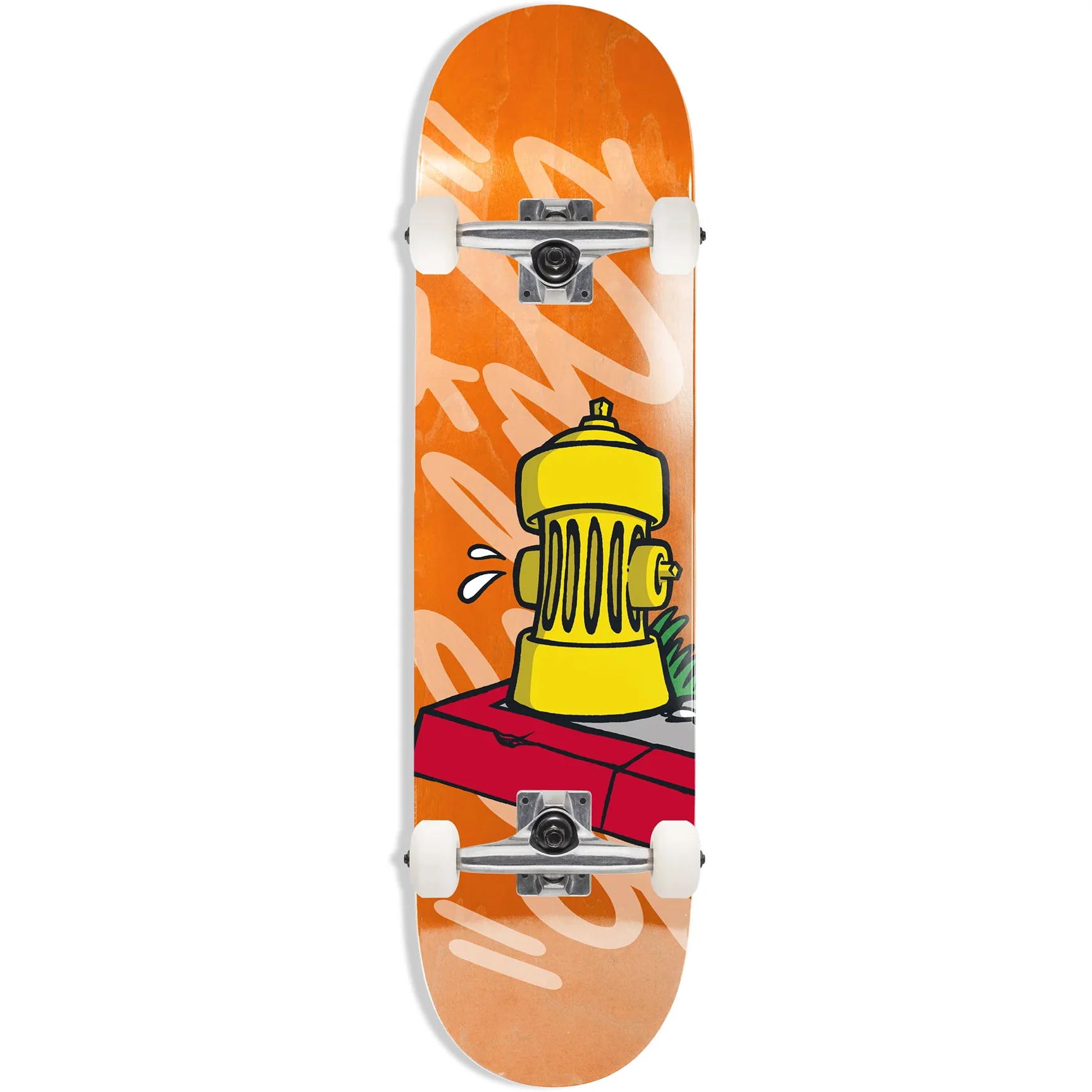 Push Skateboard Complete Gorm Boberg Hydrant Orange 8.0" x 31.6"