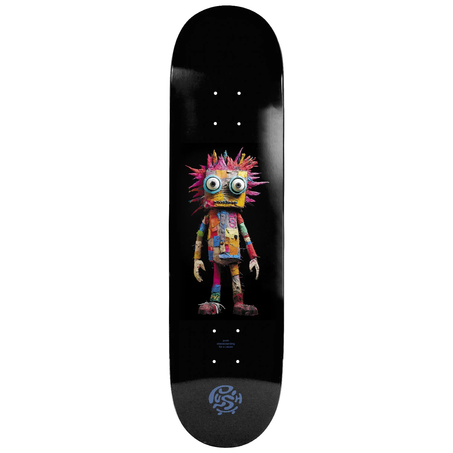 Push Skateboard Complete Rag Doll Guy Incomplete 8.0" - Unassembled Kit with Tool - Image 3