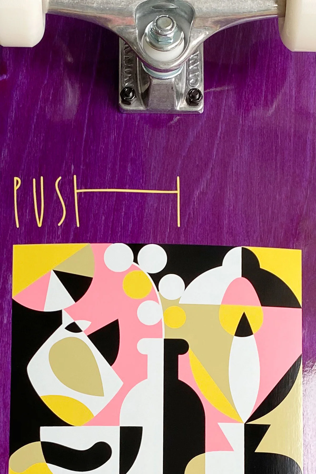 Push Skateboard Complete Ruben Sanchez Guest 8.25" Purple - Image 2