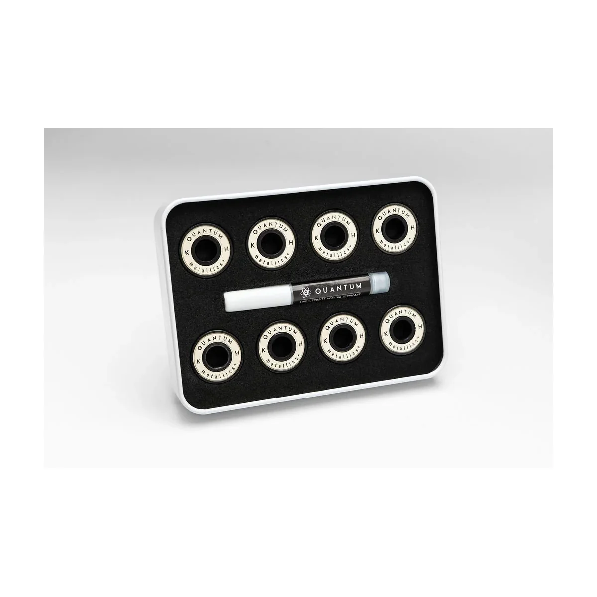 Quantum Bearing Science Skateboard Bearings Kelvin Hoefler Signature Metallic Plus Kit - Image 3