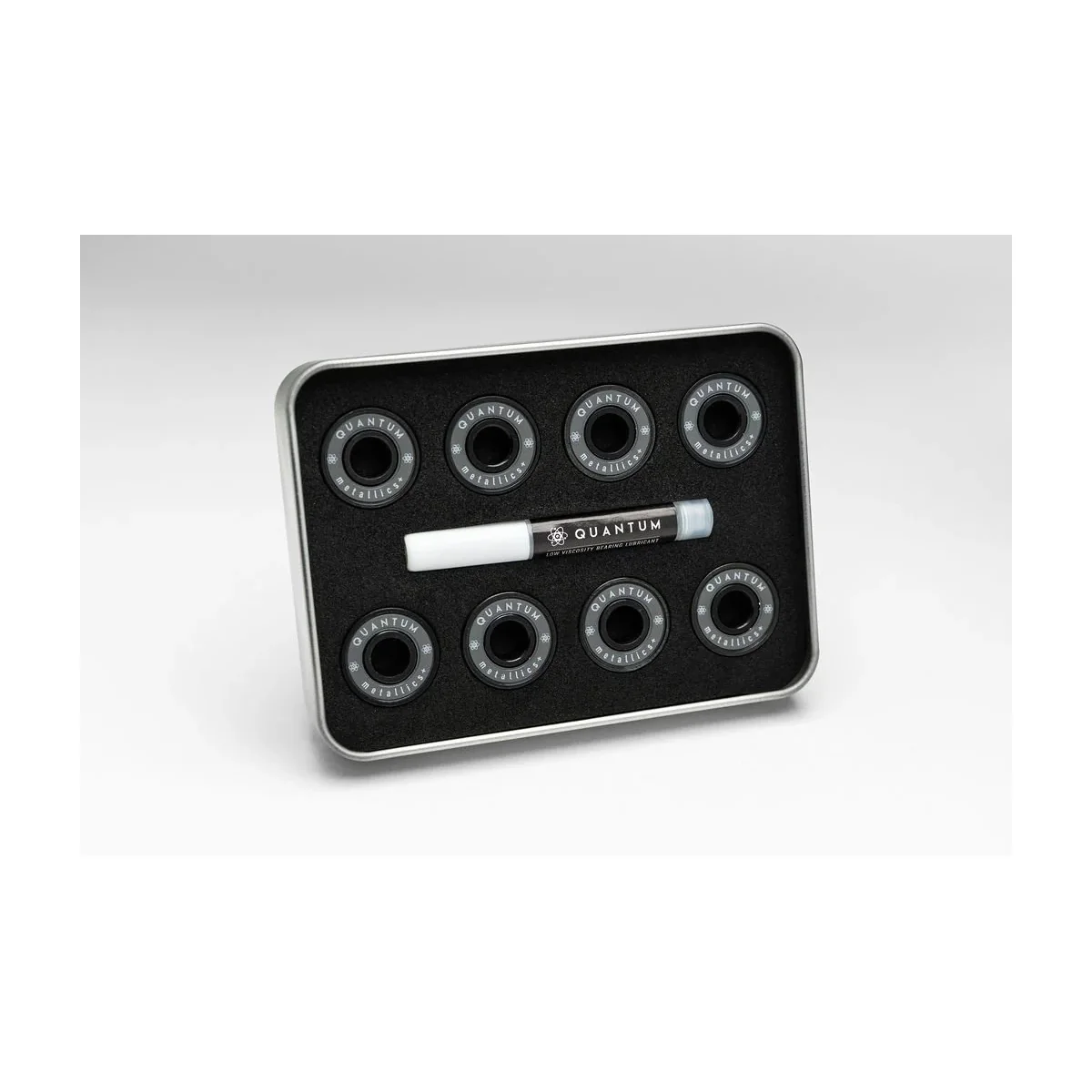 Quantum Bearing Science Skateboard Bearings Metallic Plus Kit - Image 3