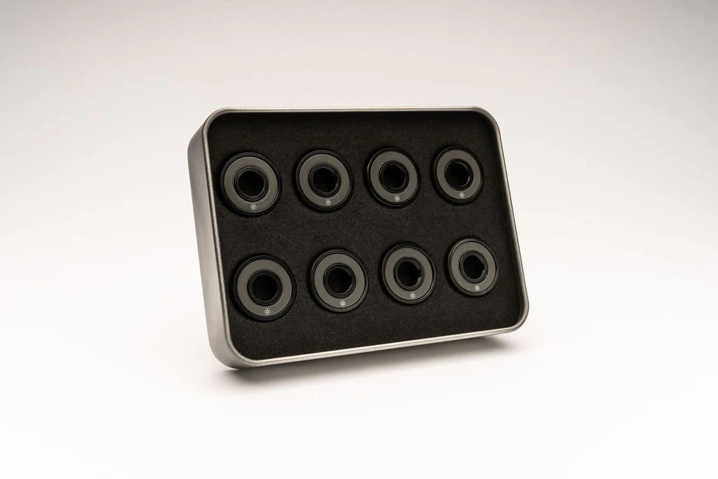 Quantum Bearing Science TJ Rogers Signature Pro Series Skateboard Bearings Kit - Image 2