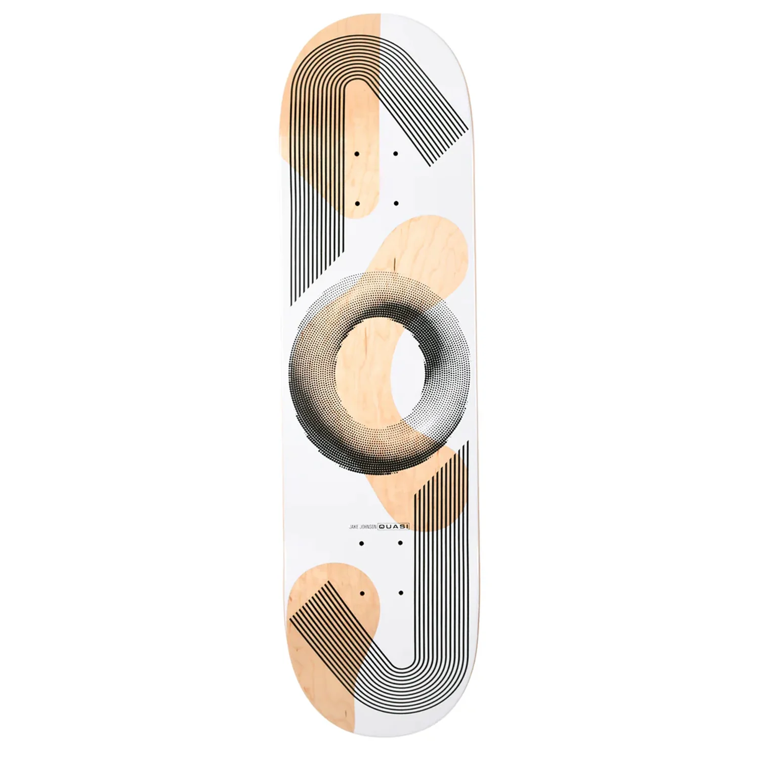 Quasi Skateboard Complete Jake Johnson Boomerang Twin 8.375" x 31.75" - Image 2