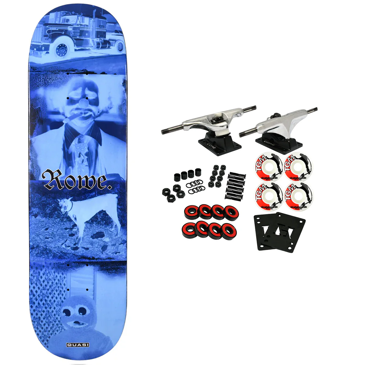 Quasi Skateboard Complete Jon Rowe Bygone 8.5" x 32.125"