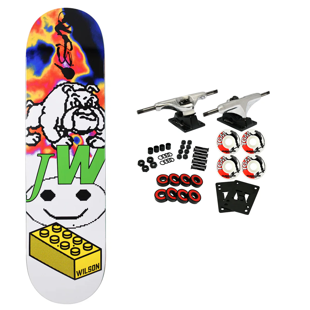Quasi Skateboard Complete Josh Wilson Heatmiser 8.25" x 32.375"