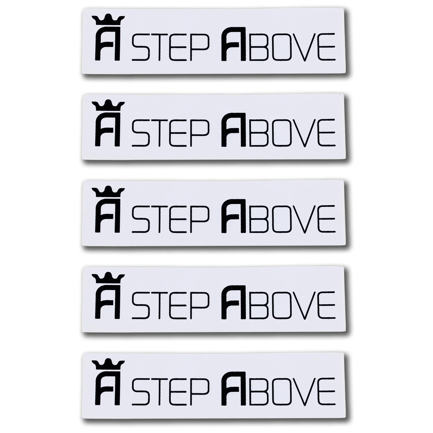 RAD Longboards A Step Above Sticker 4" 5-Pack