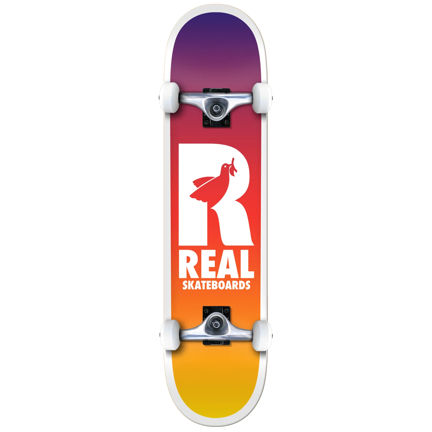 Real Complete Be Free Fade Purple/Yellow 8.25" Assembled