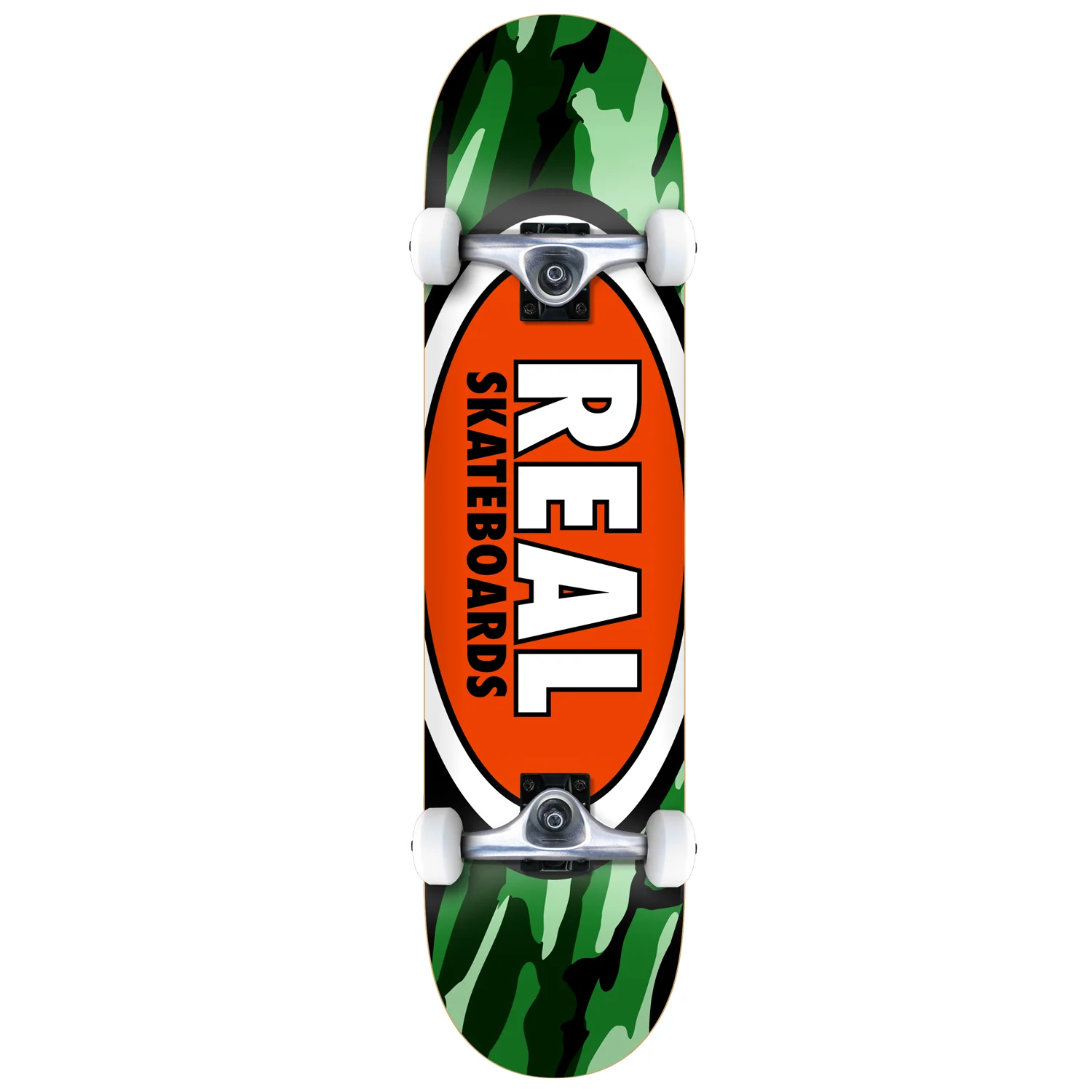 Real Complete Oval Camo Green 7.75" Factory Assembled