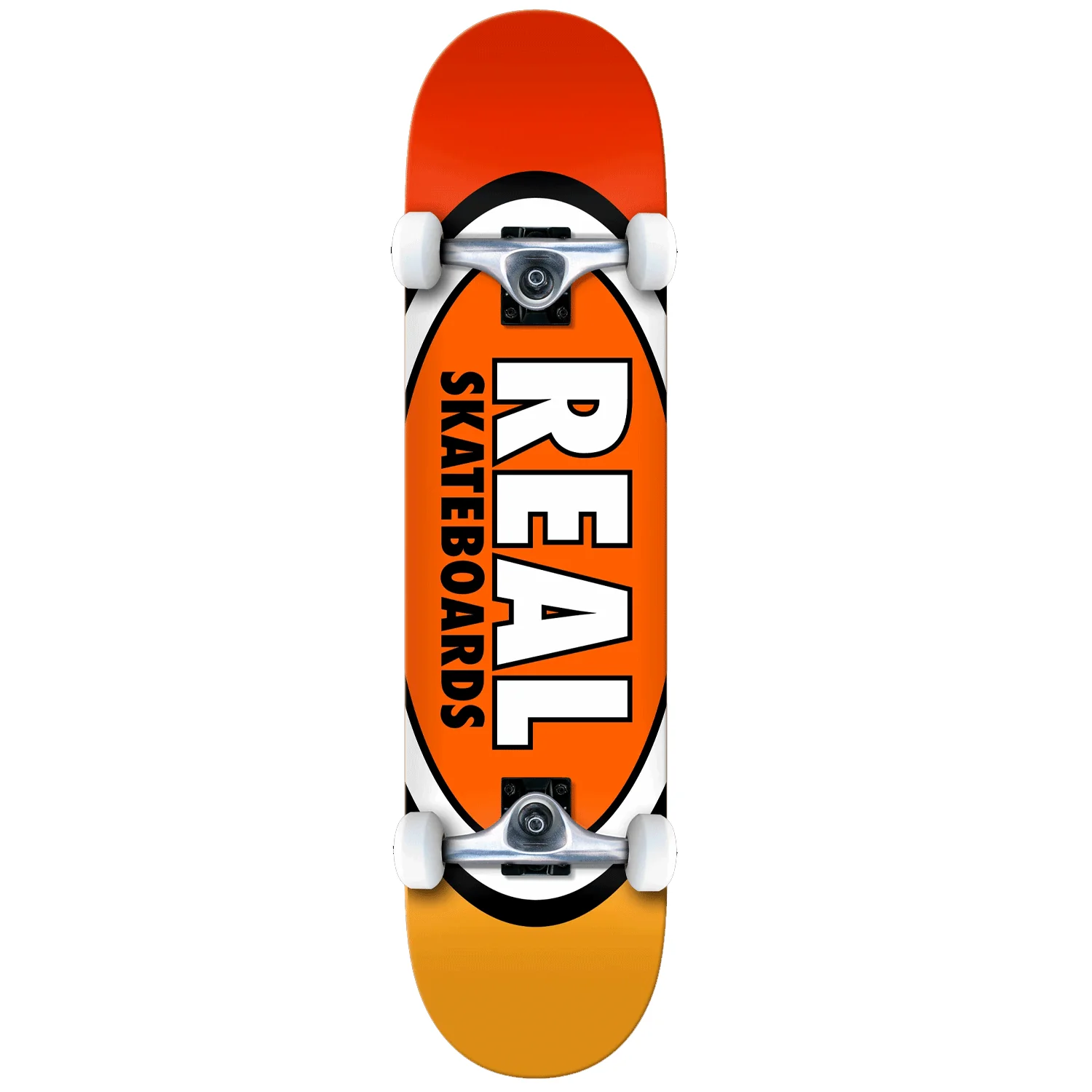 Real Complete Team Edition Oval Orange 7.75" Assembled