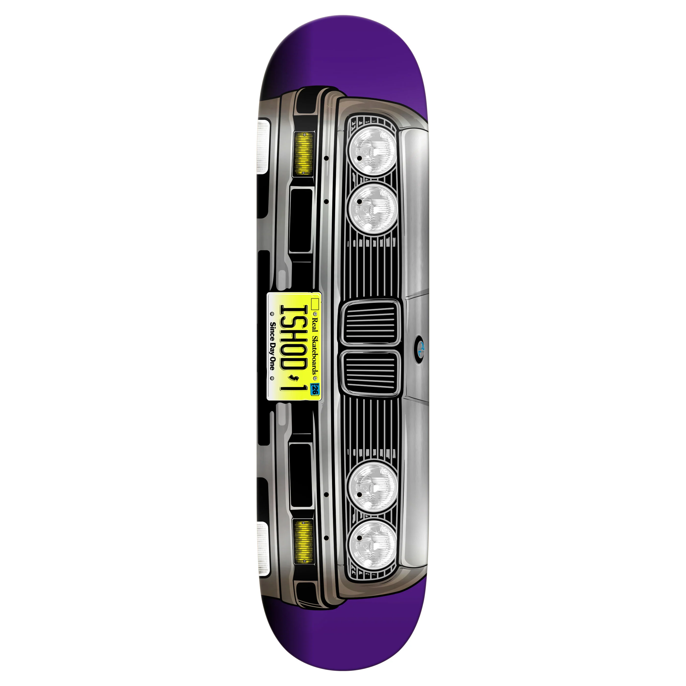 Real Skateboard Deck Ishod Grille Ltd Twin Silver Foil 8.5" x 32.2"