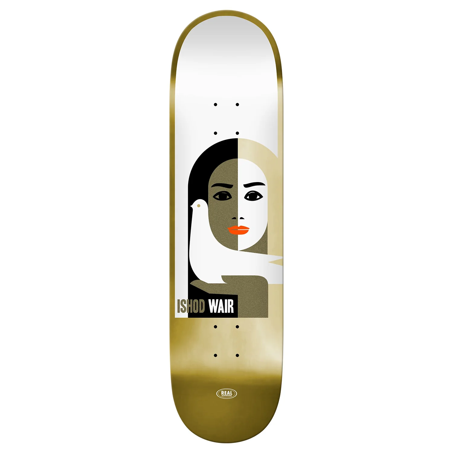 Real Skateboard Deck Ishod Peace LTD Foil DBX 8.5" x 31.85"