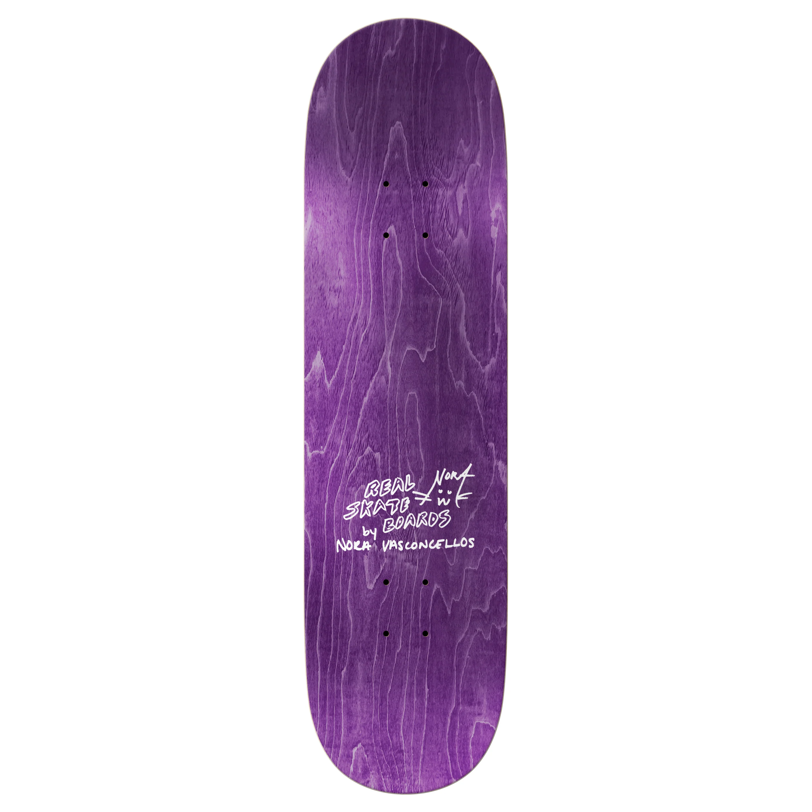 Real Skateboard Deck Jimmy Wilkins Echoes by Nora 8.5" x 31.85" - Image 2