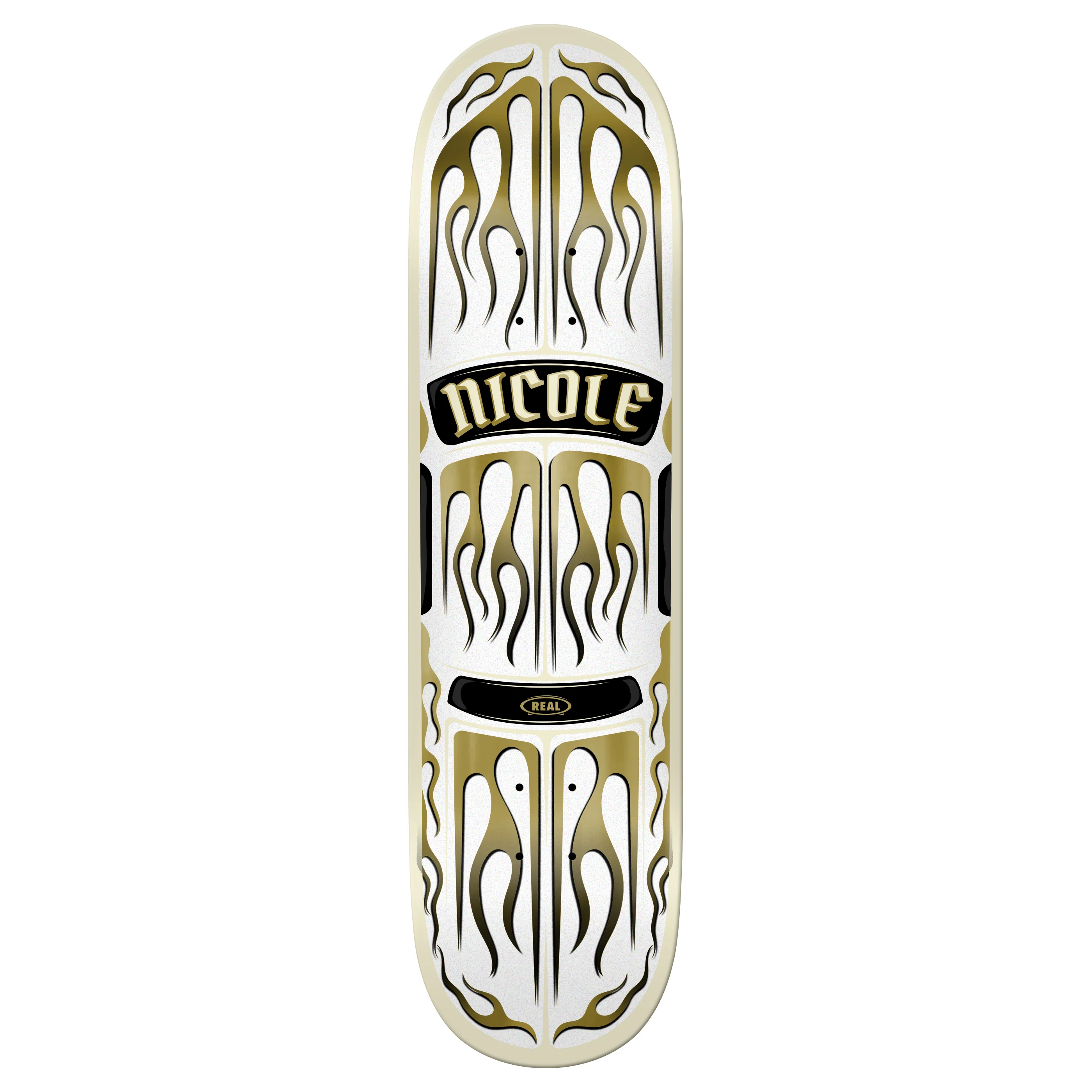 Real Skateboard Deck Nicole Hause Ember 8.5" x 31.85"