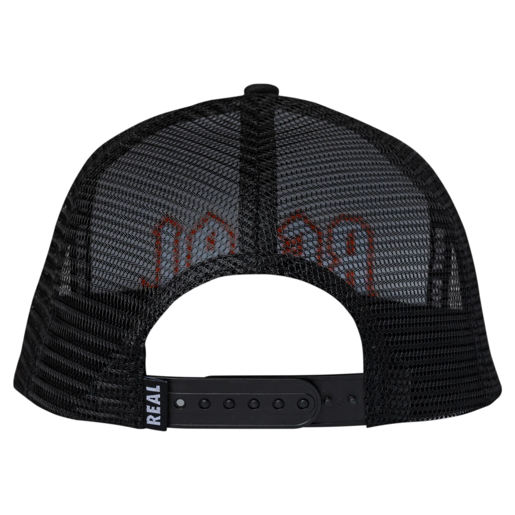 Real Skateboards Hat Deeds Snapback White/Black/Red - Image 2