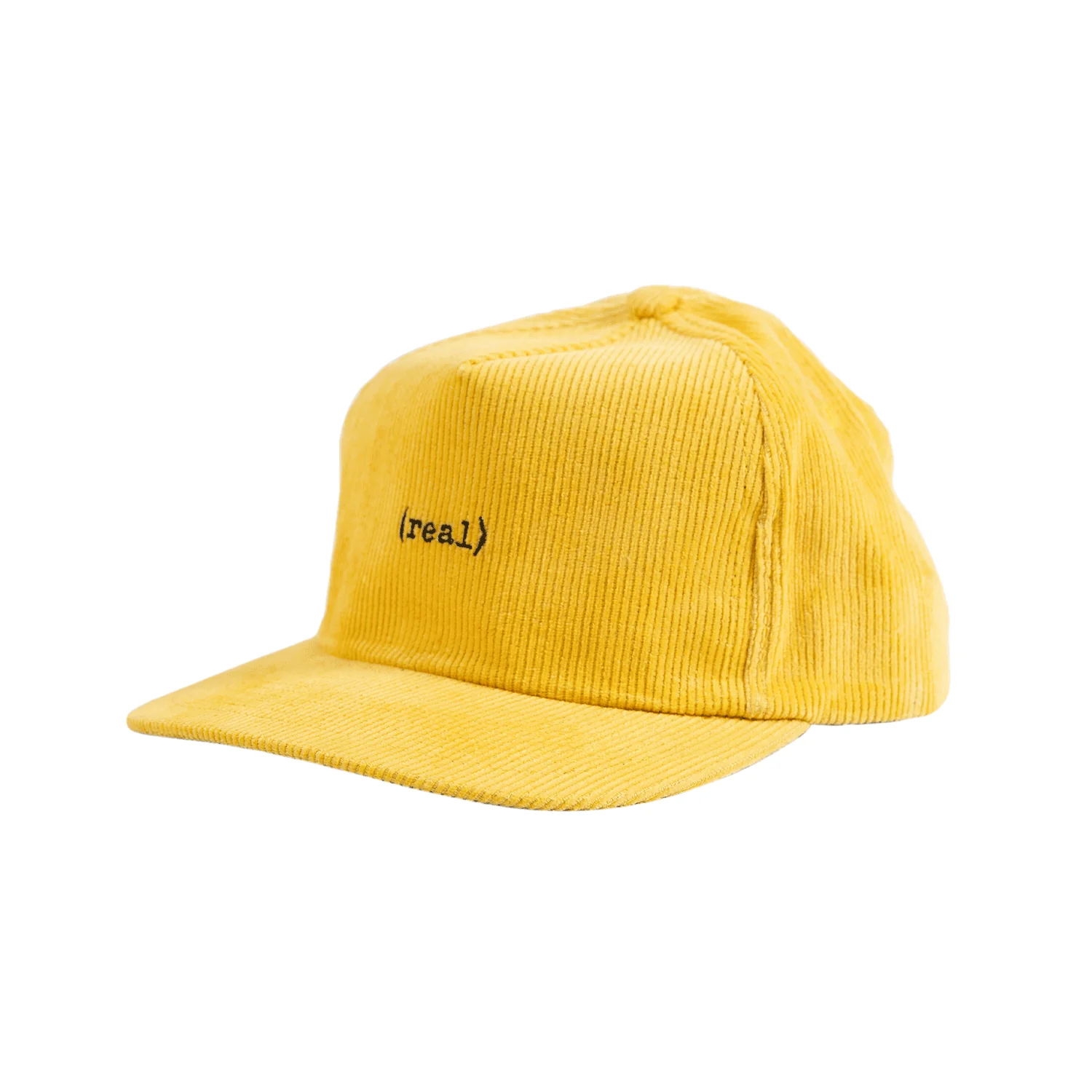 Real Skateboards Hat Lower Snapback Yellow/Black